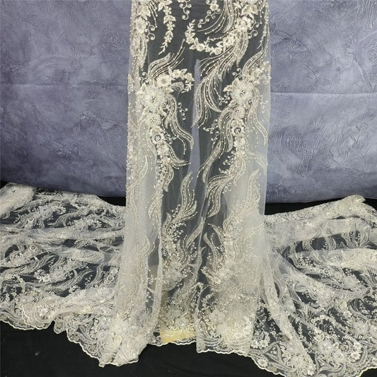 white bridal lace bridal mantilla beaded bridal lace bridal ace fabrics embroidered bridal lace